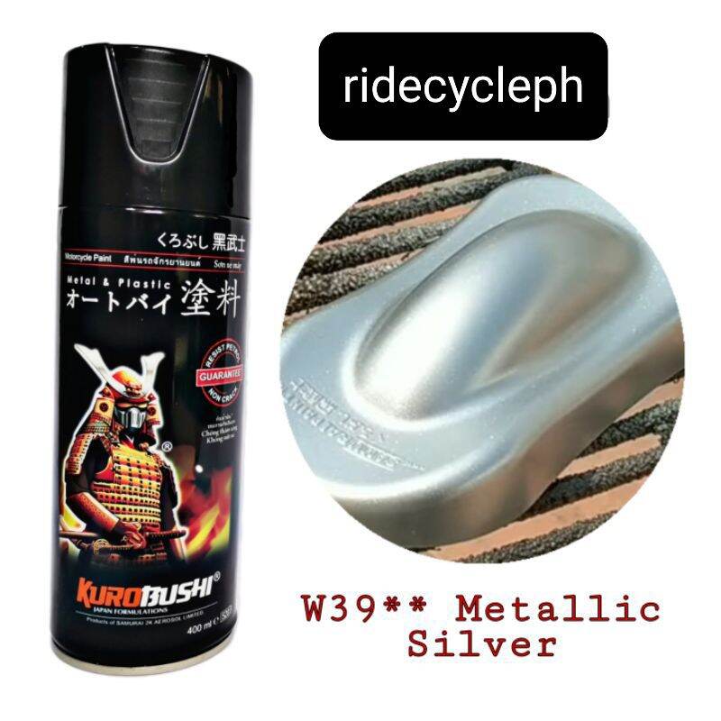 samurai paint silver metallic