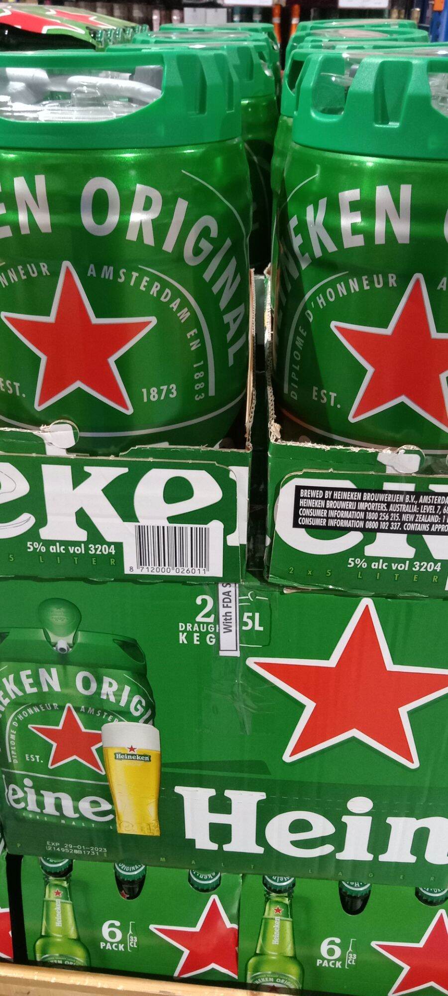 Heineken Draught Keg 5l 2pcs Keg 18484 Lazada Ph 