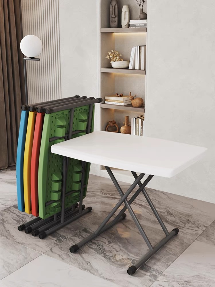 Adjustable Height Folding Table - Heavy Duty Study Table