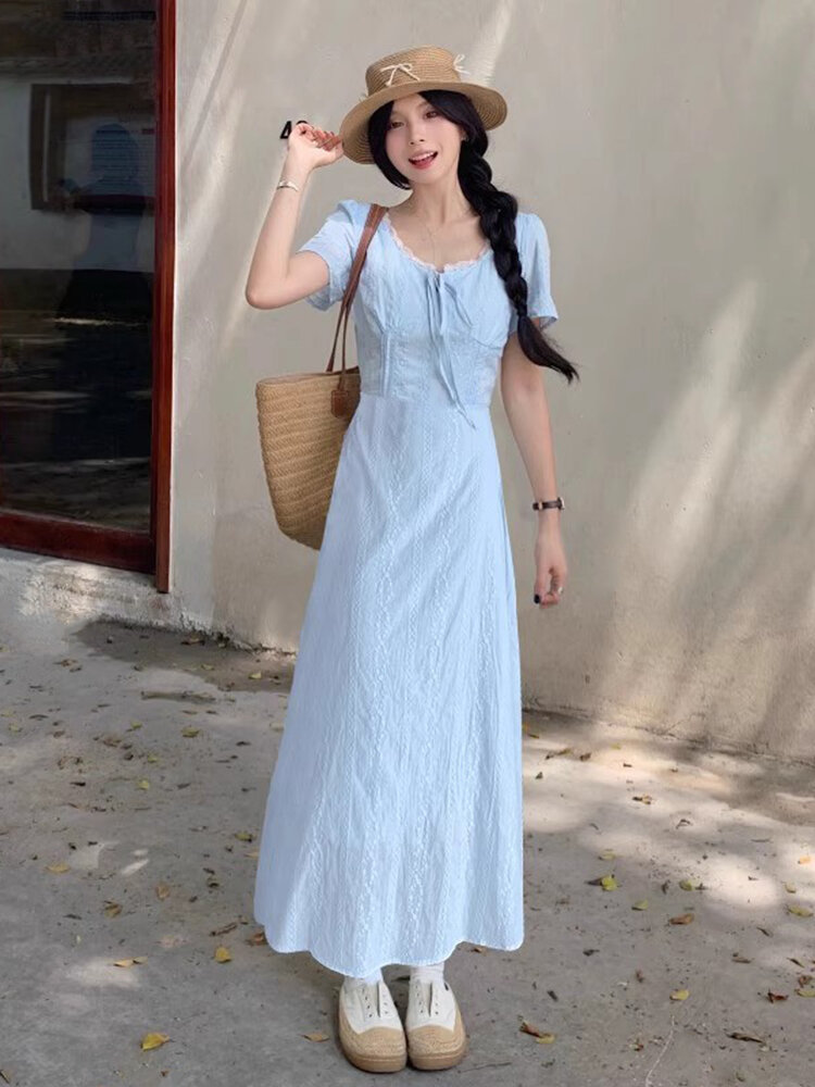 lazada dress for ladies Shop Light Blue Maxi Women Casual Online with Best Discounts and Low Prices Google_Instock