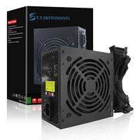 600W ATX 80 Plus Bronze Non-Modular Gaming Power Supply 110/220V Full Voltage Active PFC Desktop Computer PSU for PC & Server