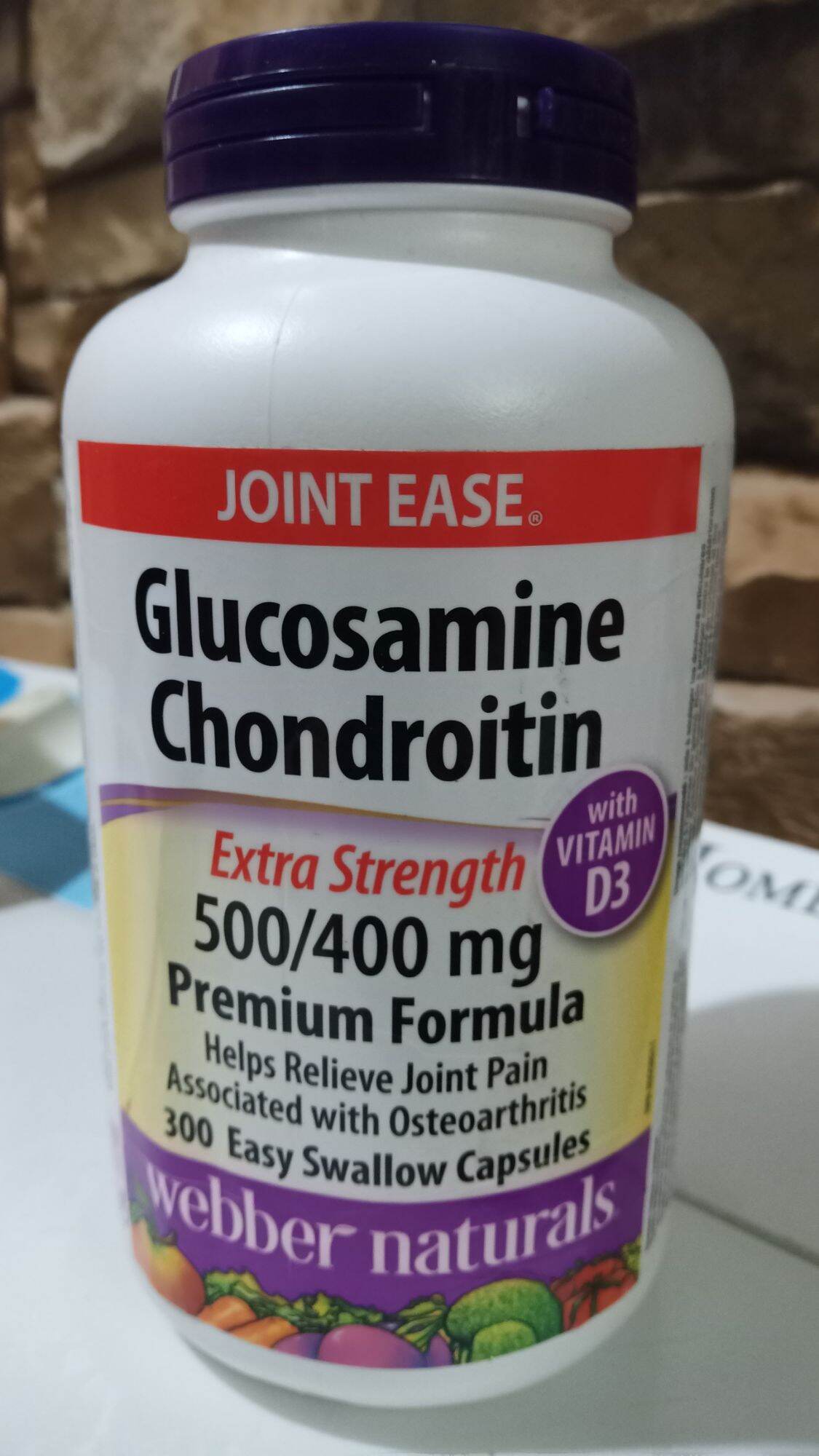 Glucosamine Chondroitin Premium Formula 300 Easy Swallow Capsules Helps