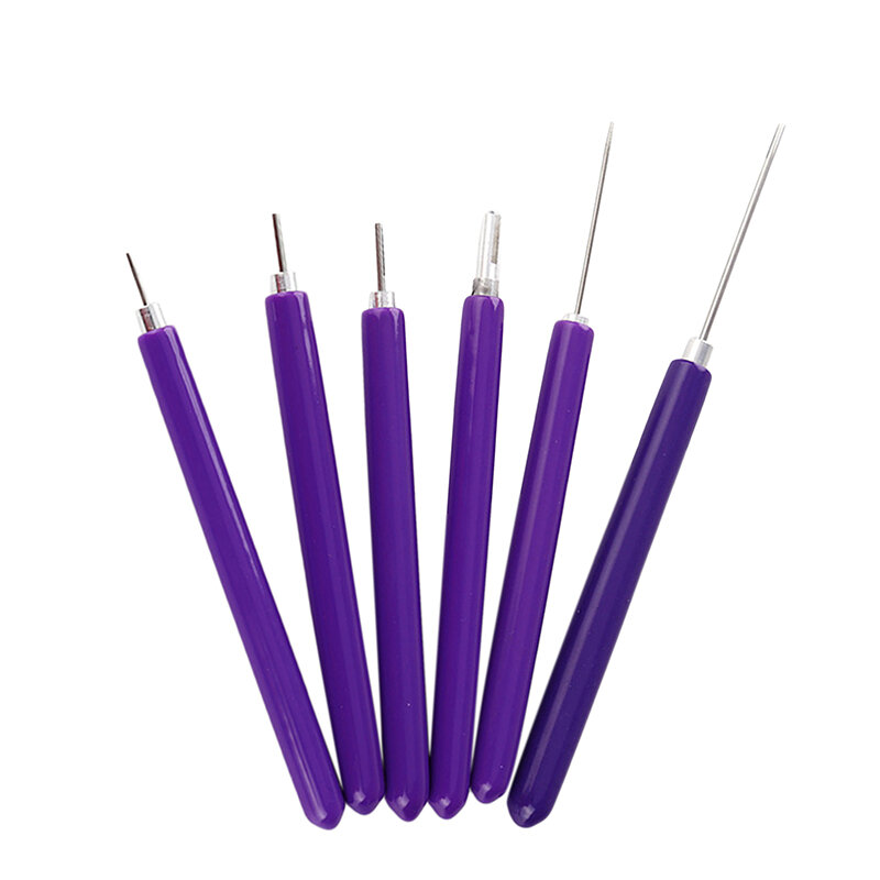 Paper Quilling Tools Slotted Kit Handmade Rolling Curling Quilling Needle Pen For Art Crafting DIY Practical Quilled Tools