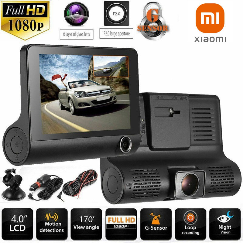 Xiaomi Car DashCam Front and Back Camera 1080P Night Vision