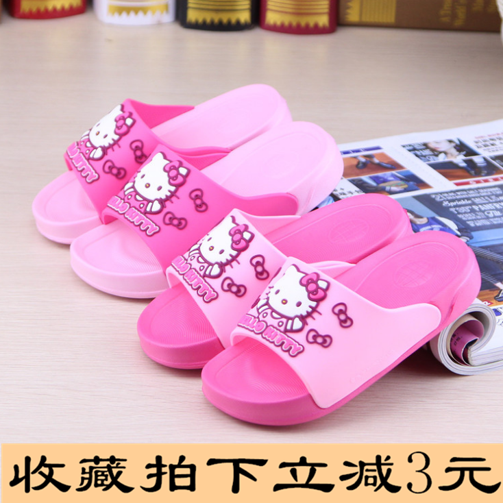 Hello Kitty Children S Slippers Summer Girls Indoor Home Baby Bath Non Slip Girl Home Cute Flip Flops Lazada Ph