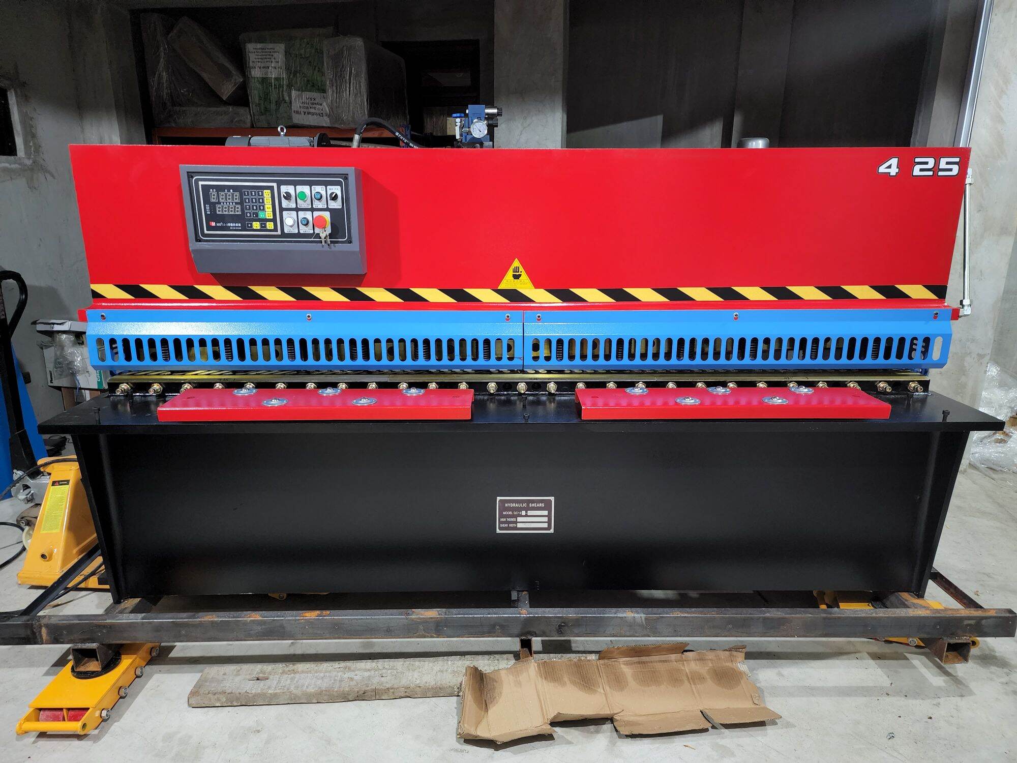 Hydraulic shearing machine 4mm x 2500mm Lazada PH