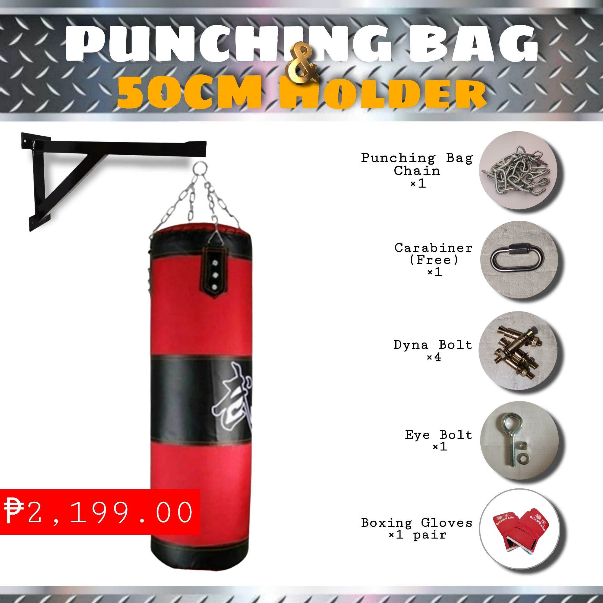 Punching Bag Set (Punching Bag + Punching Bag Holder) Art's Affordable Work Out Equipments