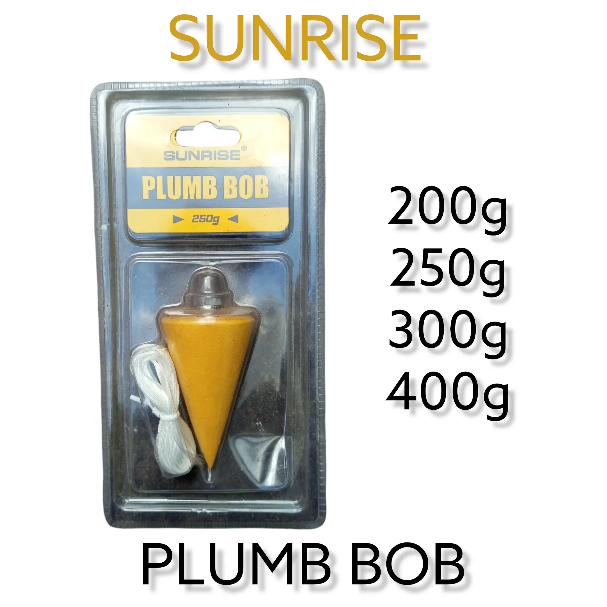 Sunrise Plumb Bob I Holog Heavy Duty 200g250g300g400g 1pc Lazada Ph