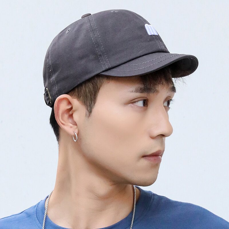 Short Brim Summer Baseball Cap Men's 
