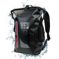 OKOutdoor | New Waterproof Outdoor Sports Backpack with Separate Compartments for Wet and Dry Items: Ideal for Fishing Camping River Trekking Swimming and Rafting