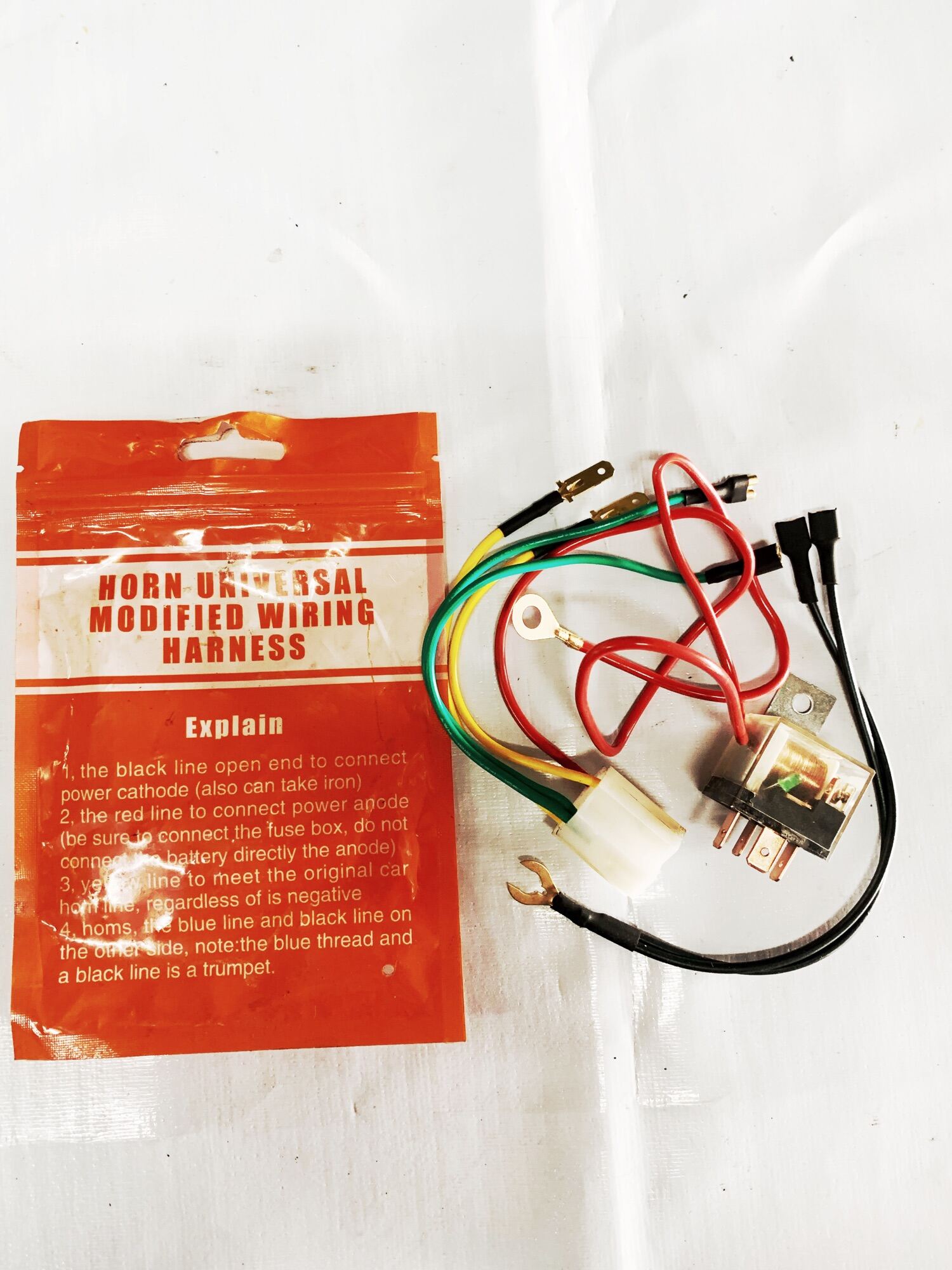 Horn and MDL Relay with Wiring Lazada PH