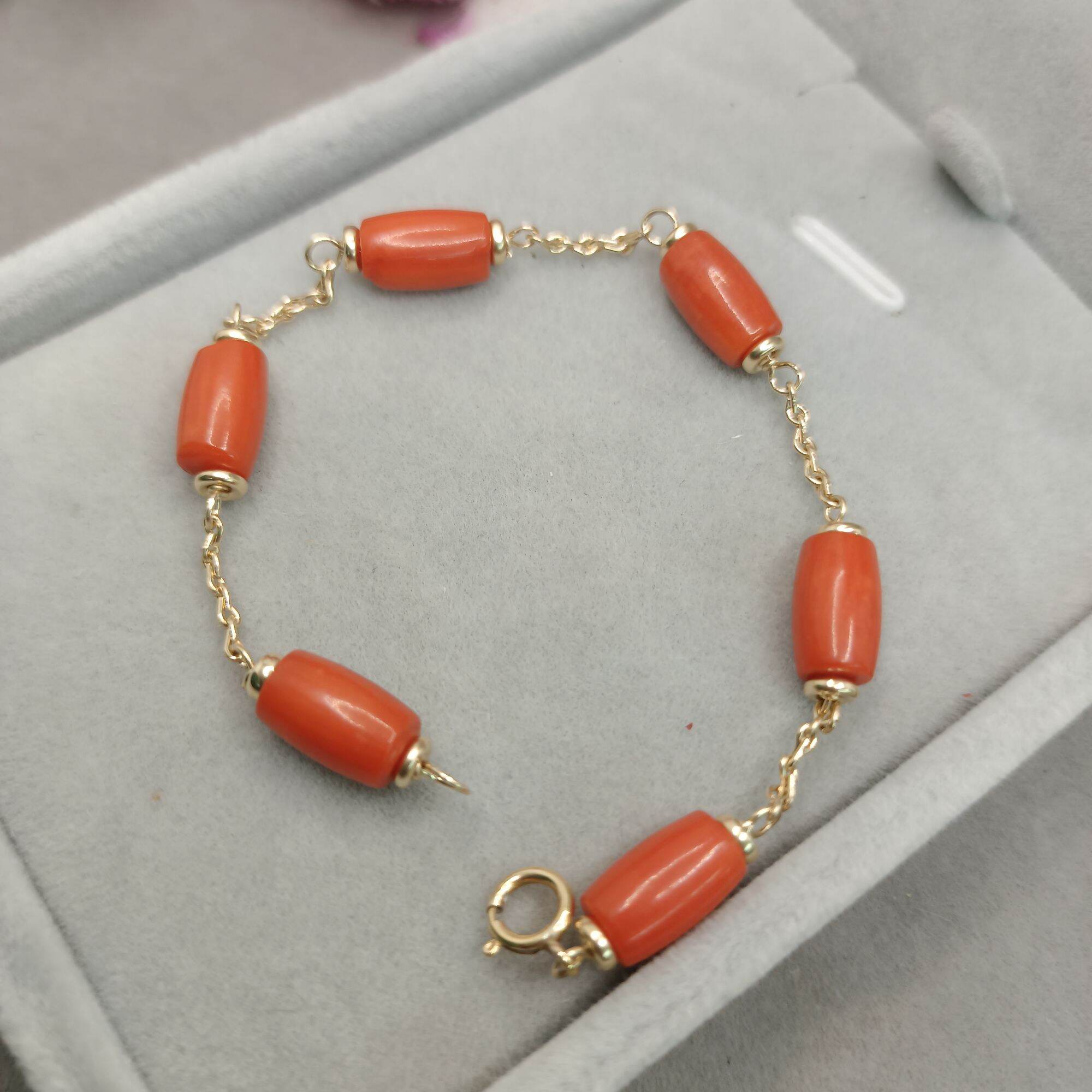 Chinese coral bracelet on sale for baby meaning