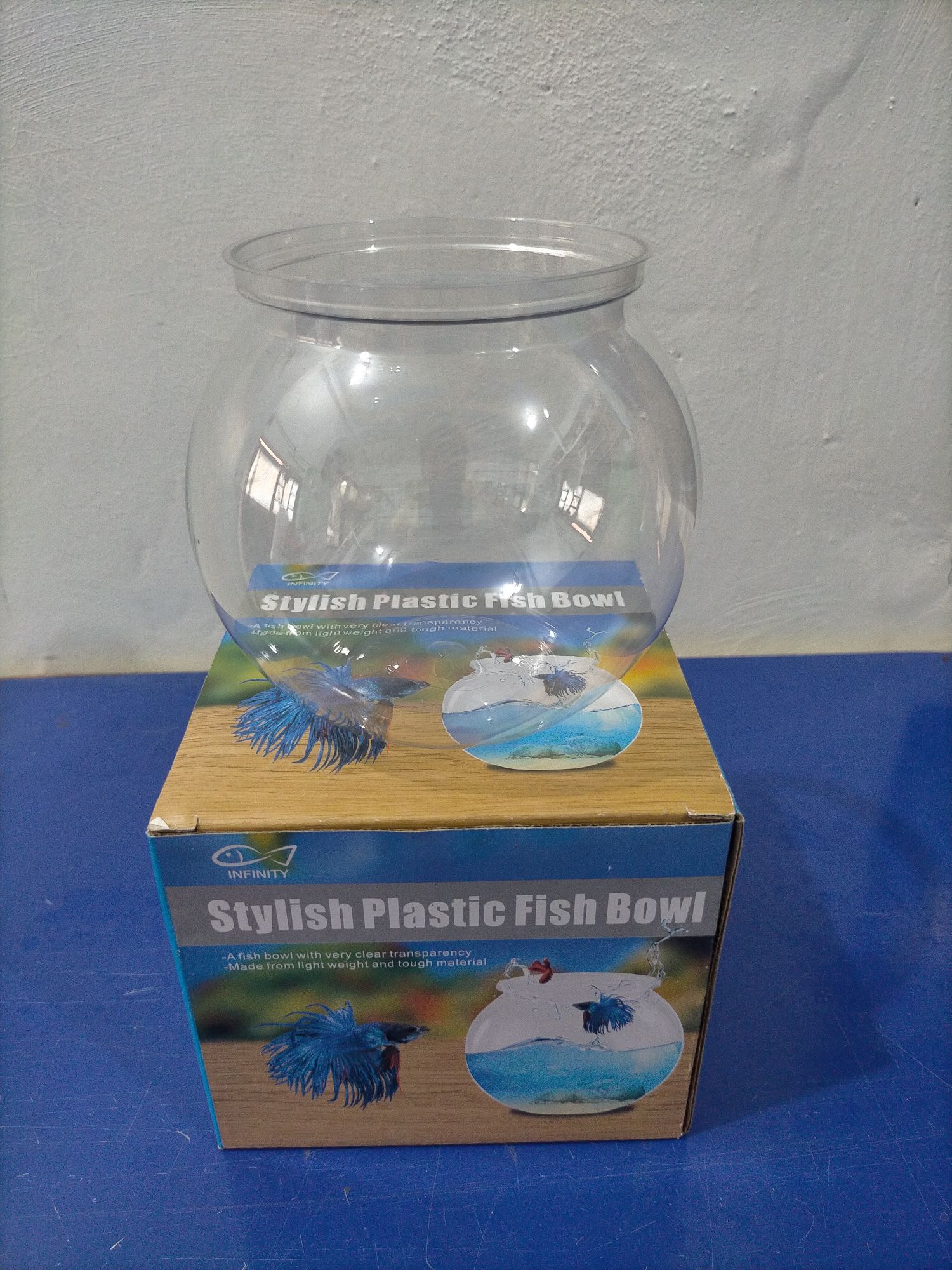 Buy Fish Bowl Plastic Large Online | Lazada.Com.Ph