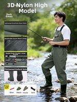 YUZHIYUAN | Water-resistant Fishing Suit Wader Overall
