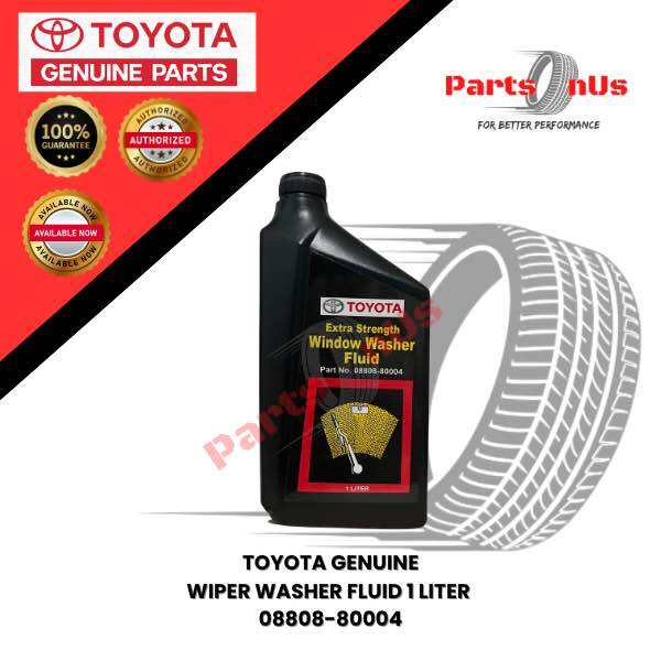 Toyota Genuine WIPER WASHER FLUID 1 LITER / 08808-80004