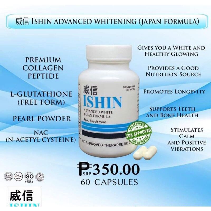 is ishin glutathione fda approved 威信 𝐈𝐒𝐇𝐈𝐍 𝐁𝐄𝐅𝐎𝐑𝐄 𝐀𝐍𝐃 𝐀𝐅𝐓𝐄𝐑 Real users, real feedback For  more information about our product please visit our website  www.ishinbeauty.com Be a part of our Family. 𝐃𝐢𝐬𝐜𝐨𝐯𝐞𝐫 𝐁𝐞𝐚𝐮𝐭𝐲  𝐟𝐫𝐨𝐦 𝐰𝐢𝐭𝐡𝐢𝐧. #ISHINbeauty main image 1