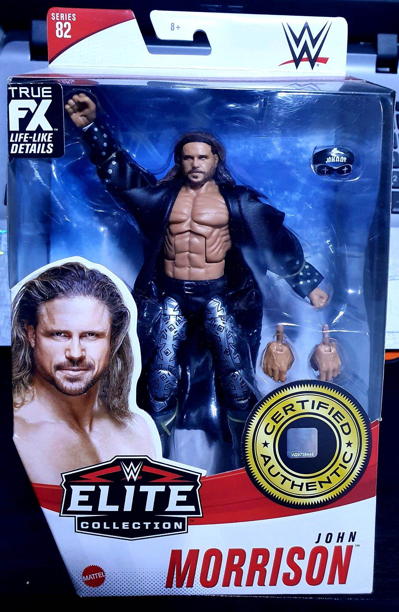 WWE ELITE JOHN MORRISON ACTION FIGURE - S3ece0Dcca86544b79aecb678D73024c8T