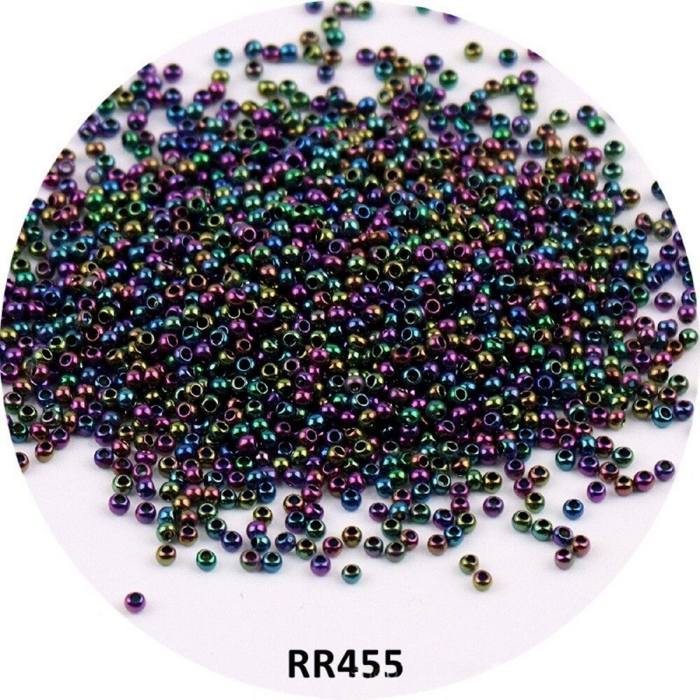 Golden 15/0 Japanese Seedbeads 1.5mm Uniform Metallic Bronze Round Spacer Glass Beads For DIY Jewelry Making Garments Accessory