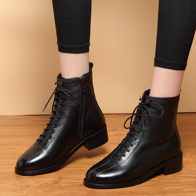 Dr. Martens Boots Female 2020 New Autumn ChunkyHeel Short