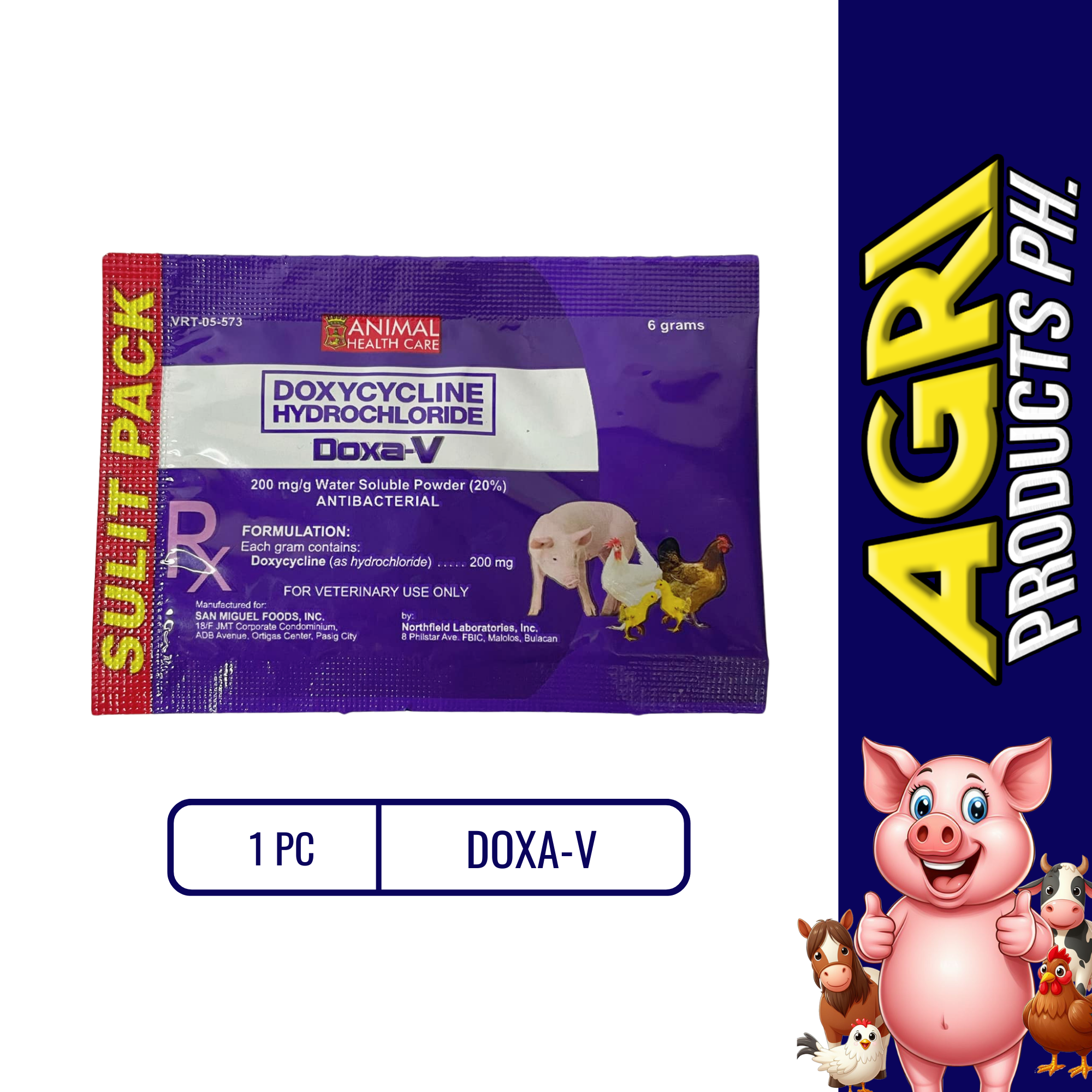 DOXA-V POWDER (1 SACHET - 6 GRAMS)