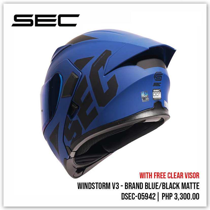 Sec Windstorm Modular Helmet SEC WINDSTORM V2 SOLID TITANIUM