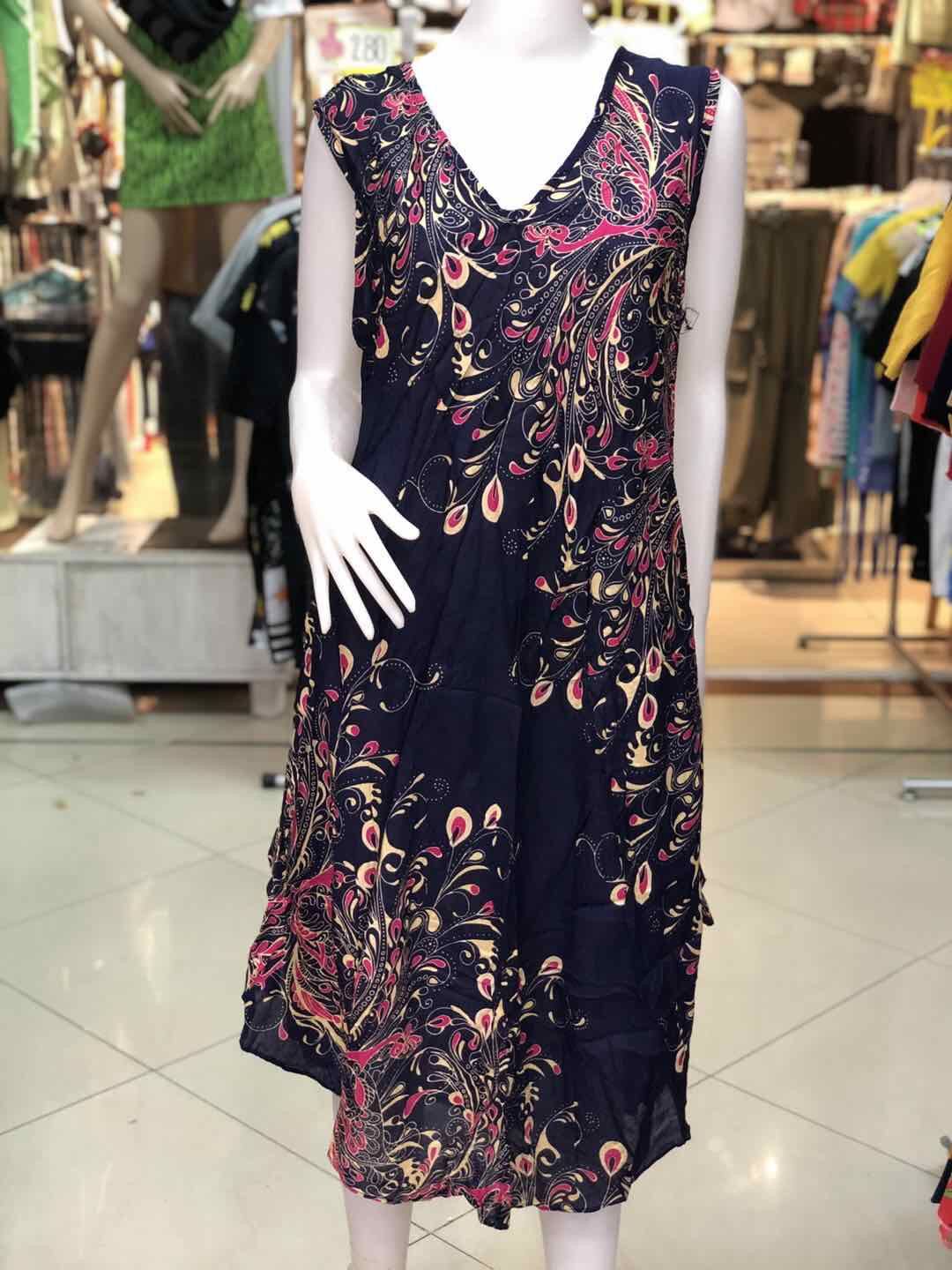 LV KNITTED BANGKOK DRESS WITH BELT( FREE SIZE FITS UP TO XL