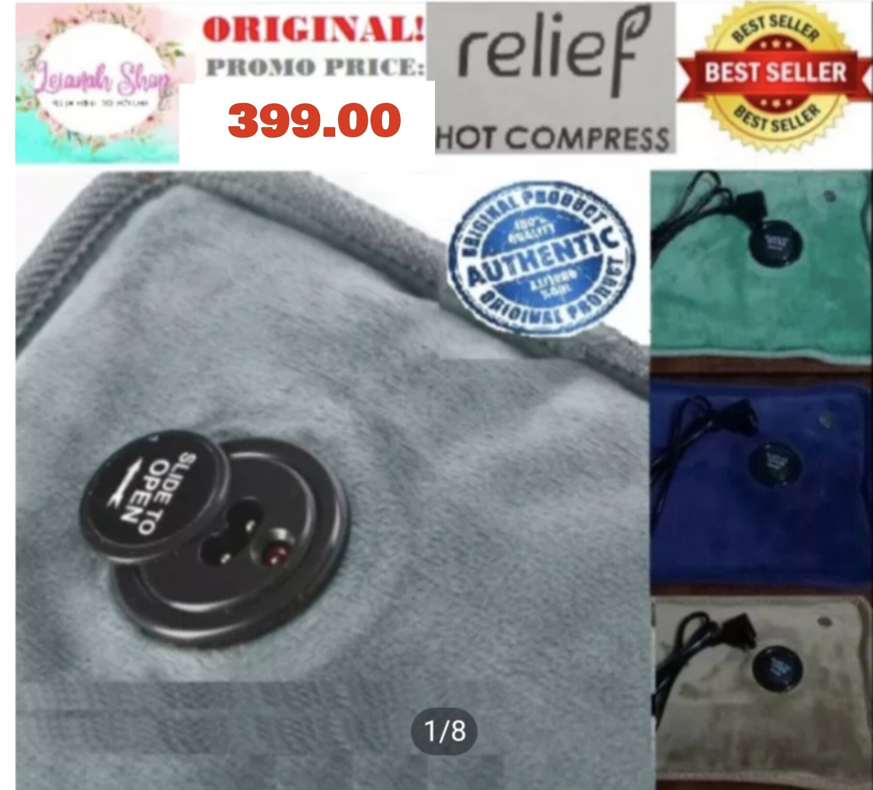 Hot Compress Reusable Electrothermal Water Bag Electric Hot Compress