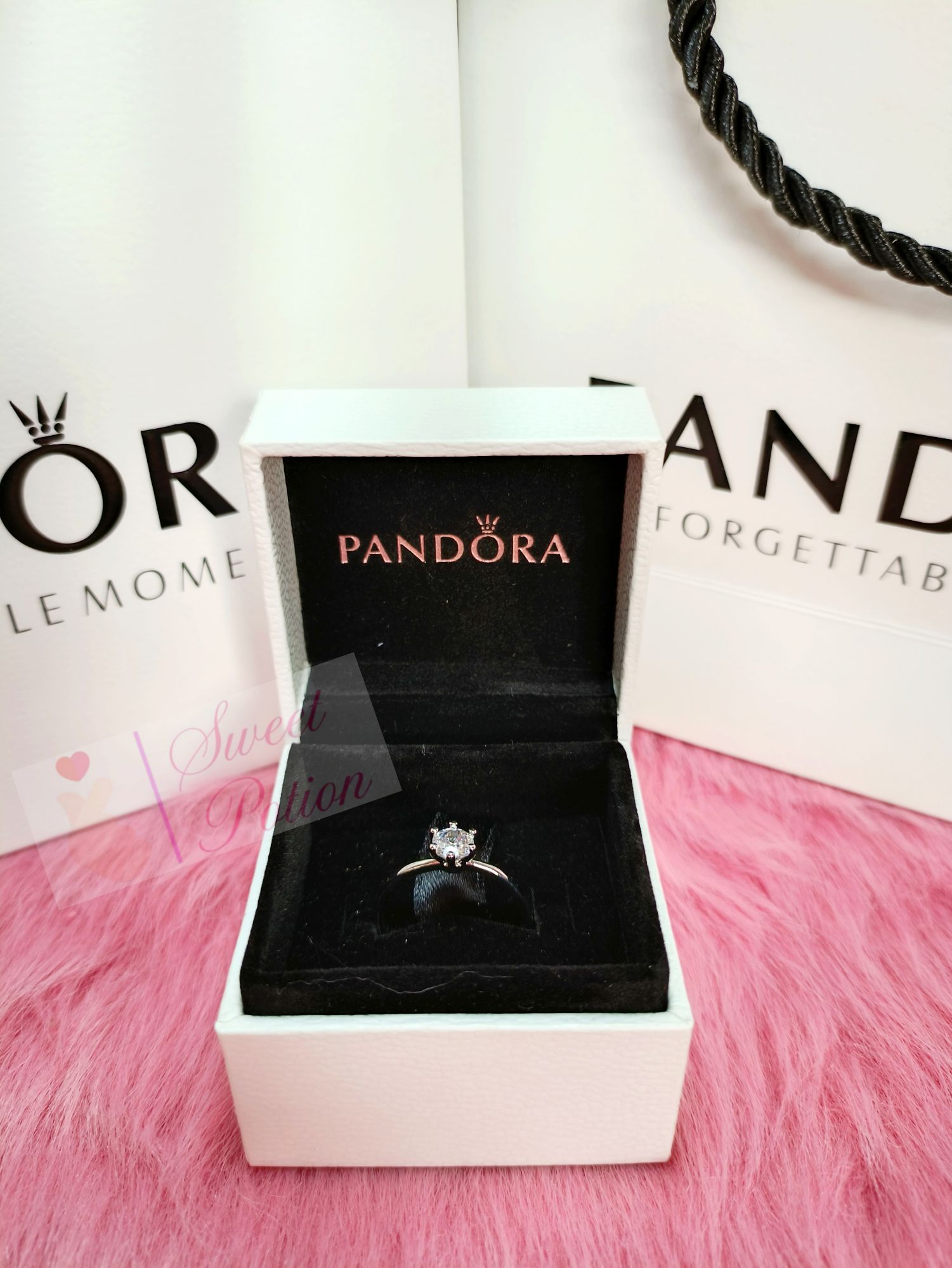Pandora Premium Promise Ring - Anniversary/Engagement Gift for Women
