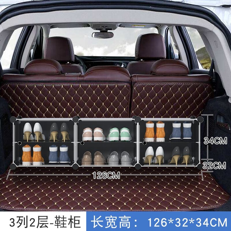 Car Shoe Box Transparent Car Car Trunk Shoe Storage Artifact Shoe Rack Bed Bottom Storage Shoe Cabinet Lazada PH