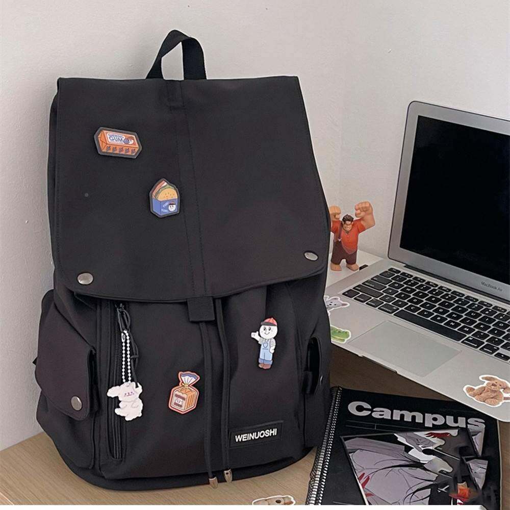 In Fu S Series Harajuku Street Worker Backpack Men's JapaneseStyle