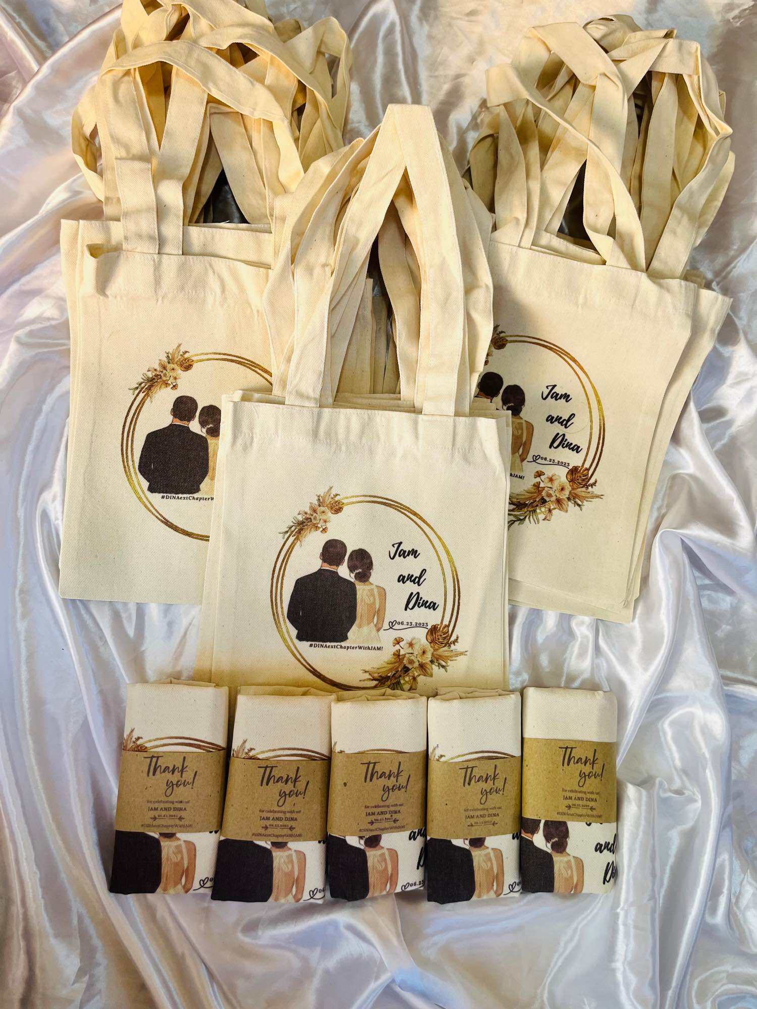 wedding-souvenirs-tote-string-bag-canvas-katsa-with-print-customize