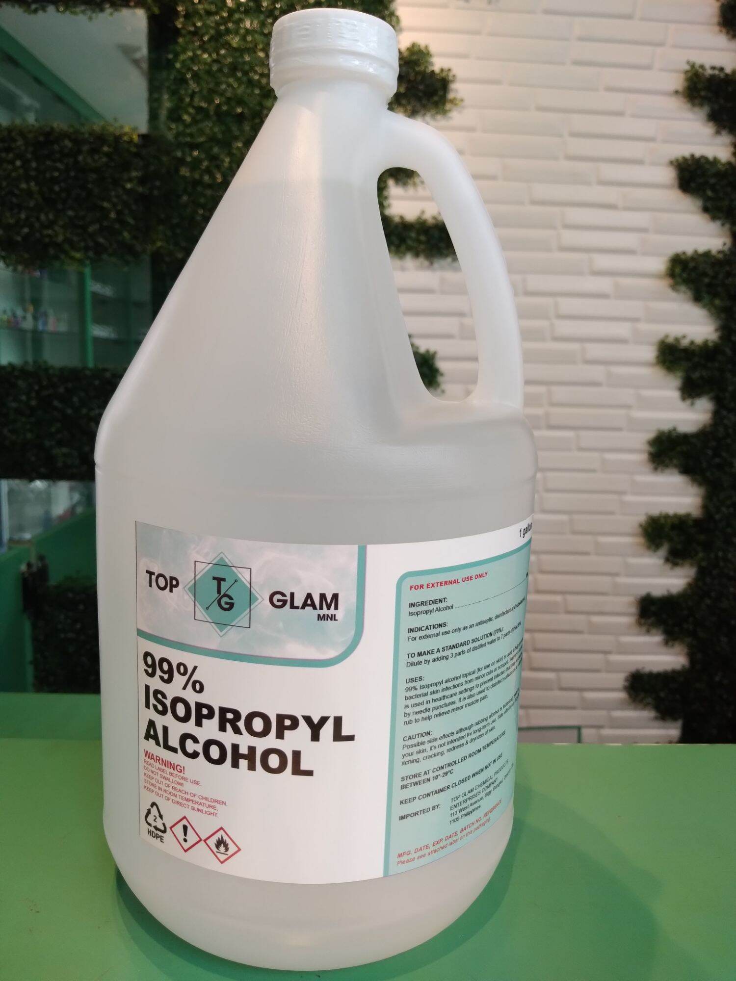 99 Pure Isopropyl Alcohol Gallon Lazada Ph 6176