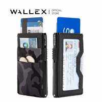 Wallex 1 Pop Up Slim RFID Blocking Wallet Airtag