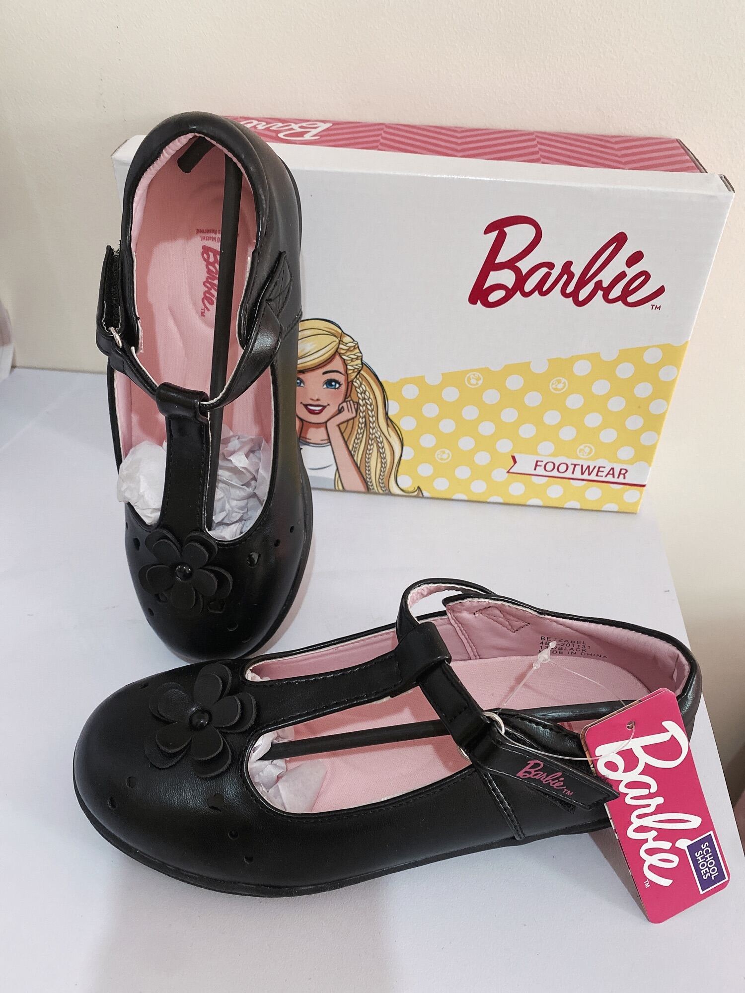 Barbie clearance school shoes