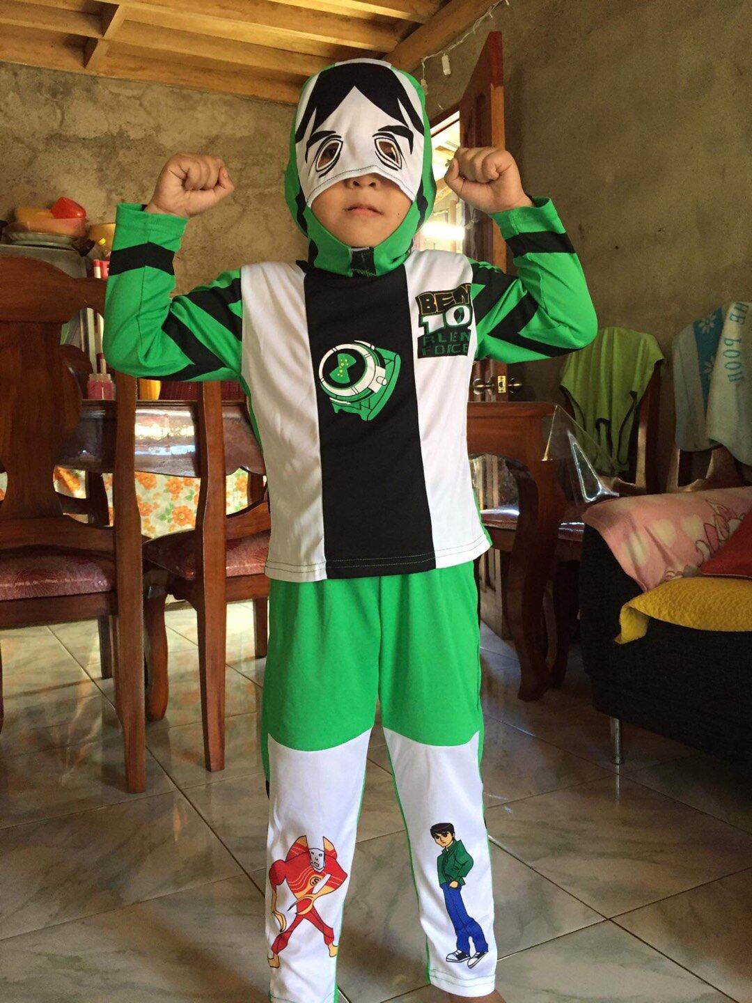 ben 10 we kids costume,1-8yrs old Lazada PH