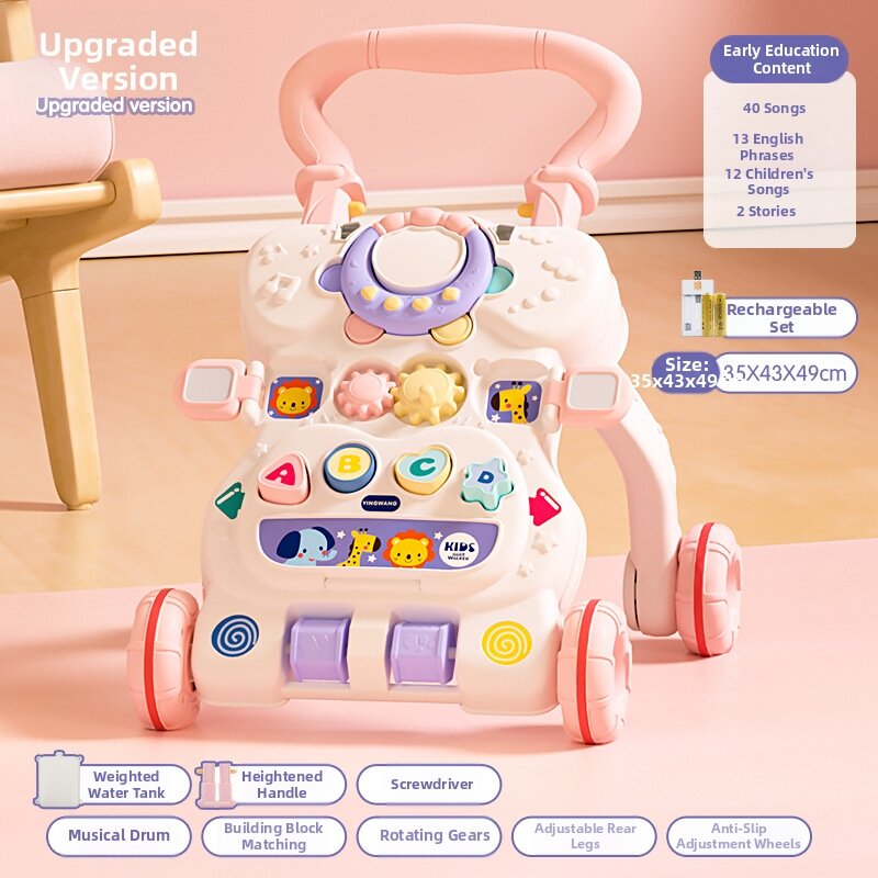 LIWAN | Anti-Tip Multifunction Walker Toddler Push Toy