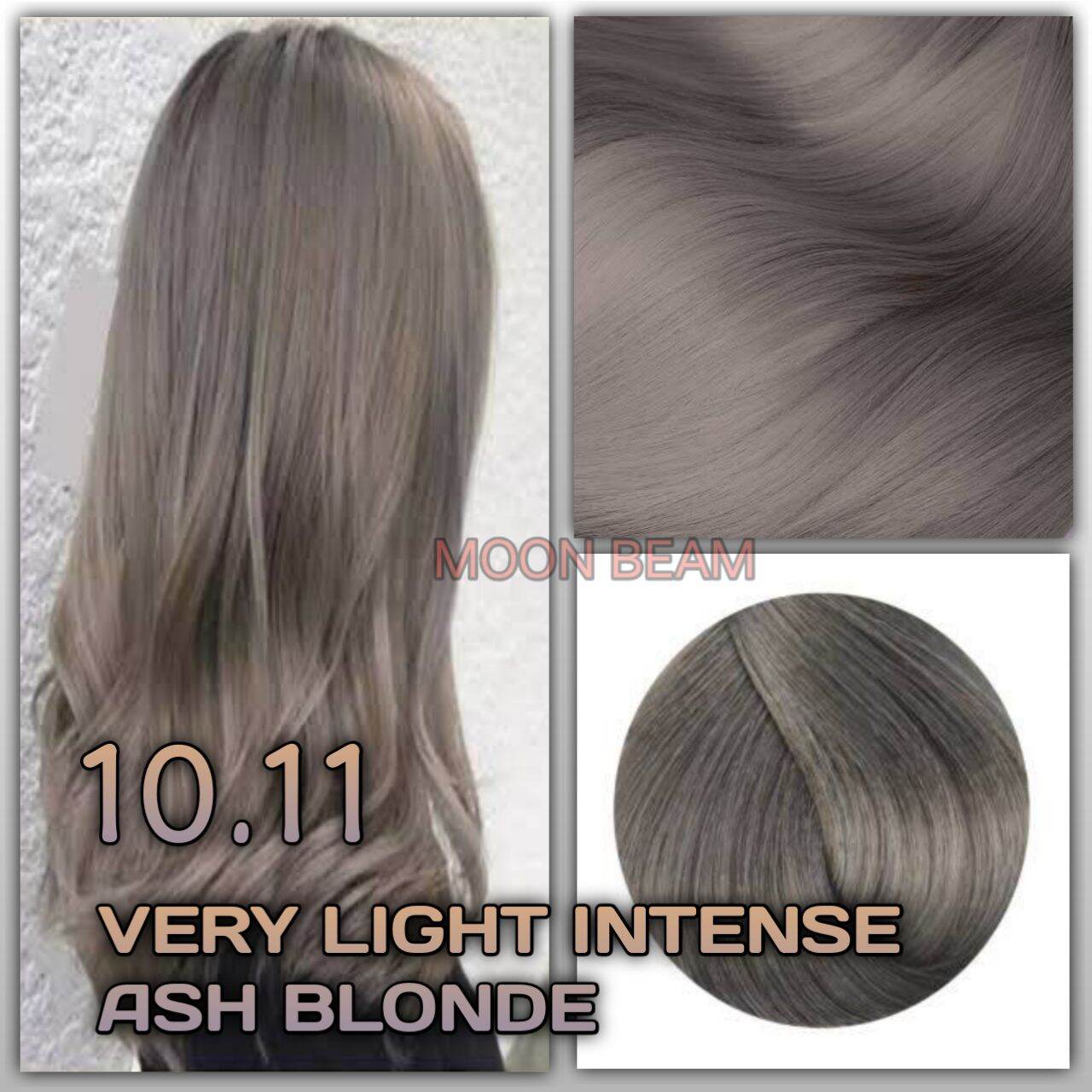 Intense very 2025 light ash blonde