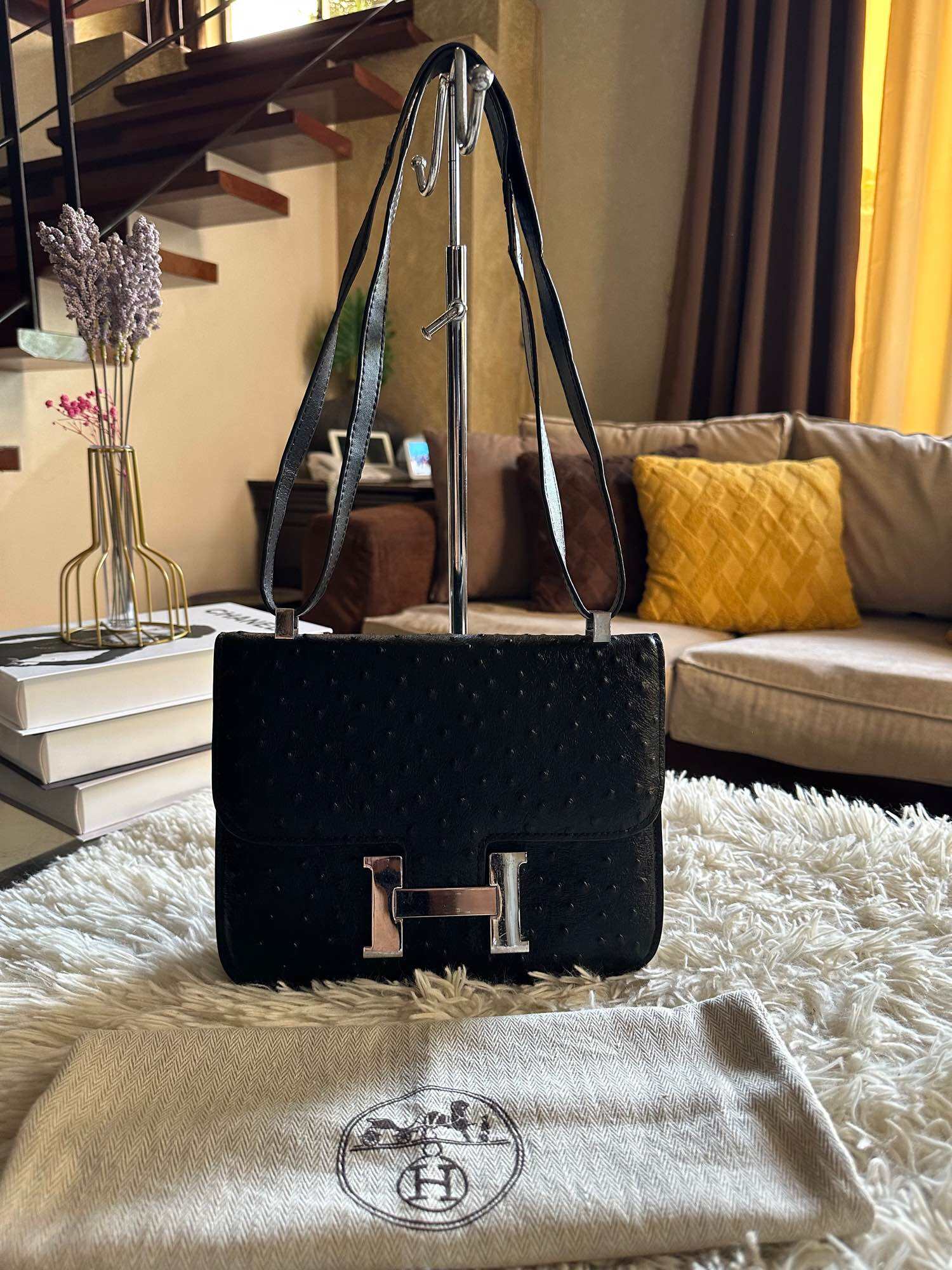 Hermes discount constance ostrich