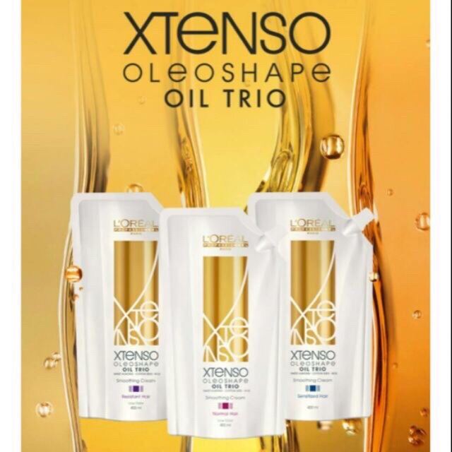 Loreal Xtenso Oleoshape Rebonding Set for Sensitized Hair