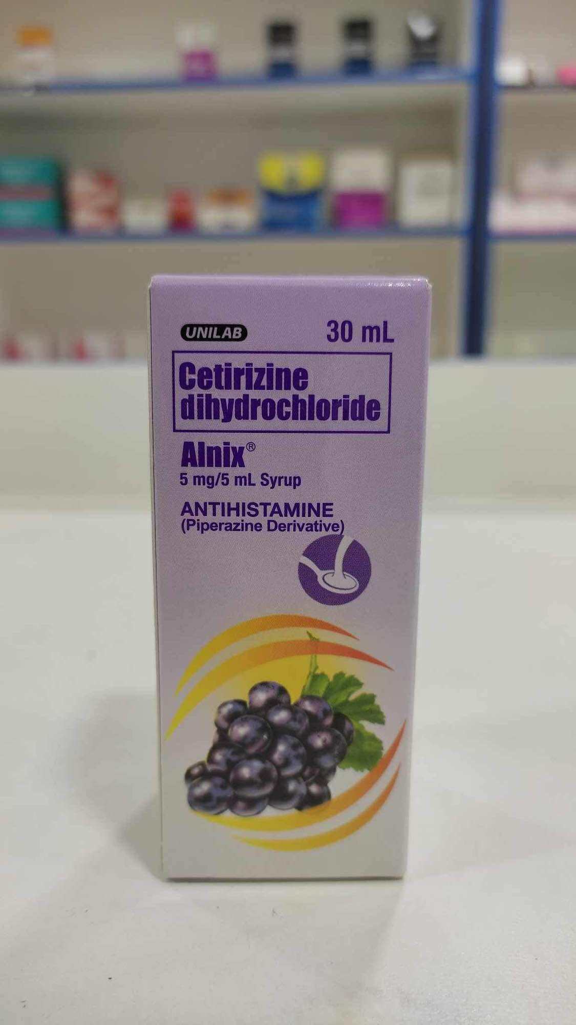 Alnix Plus Cetirizine Phenylephrine Hcl 5mg5mg Per 5ml Syrup 30ml