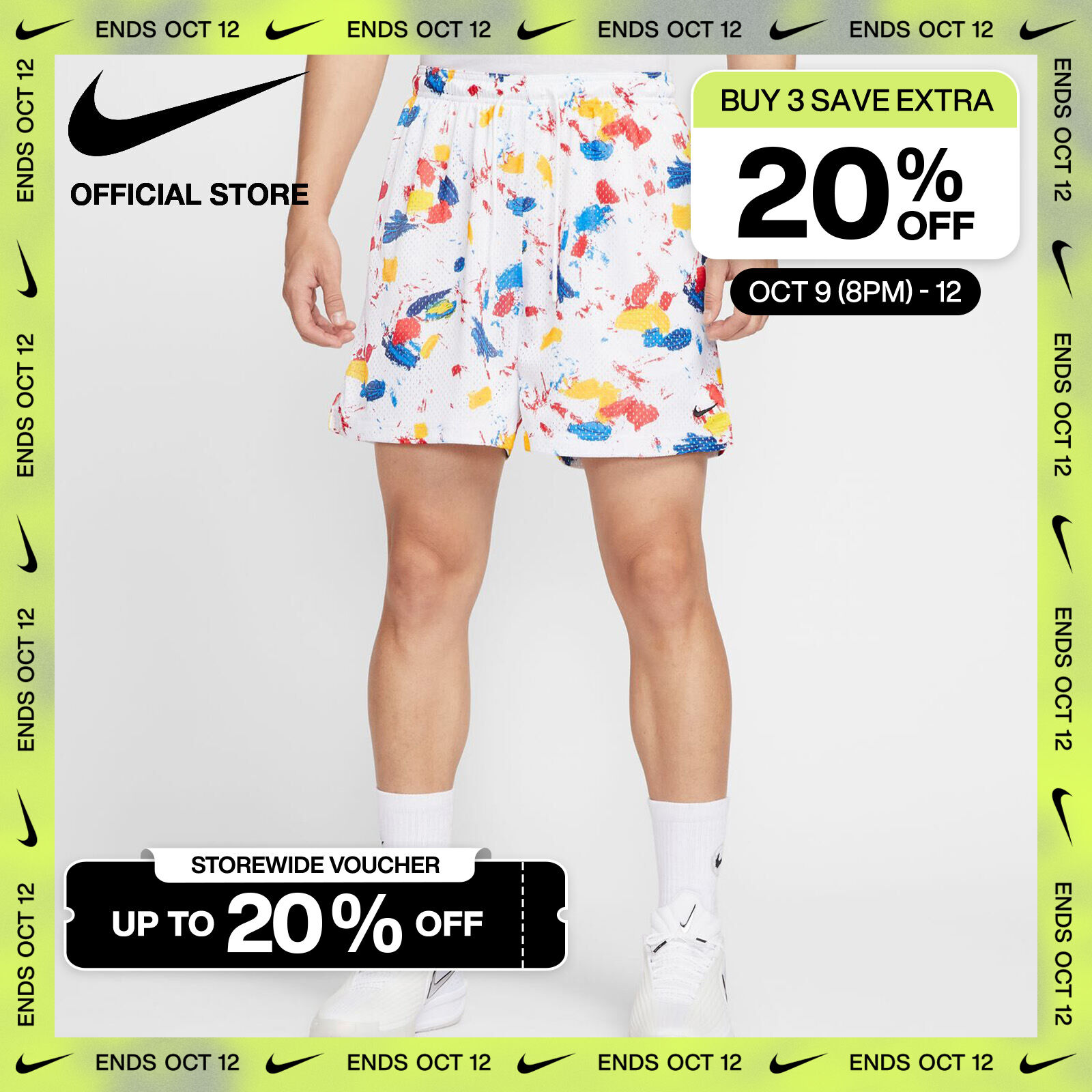lazada dri fit shorts
