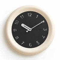 mandelda | Drill-Free Modern Creamy Style Wall Clock