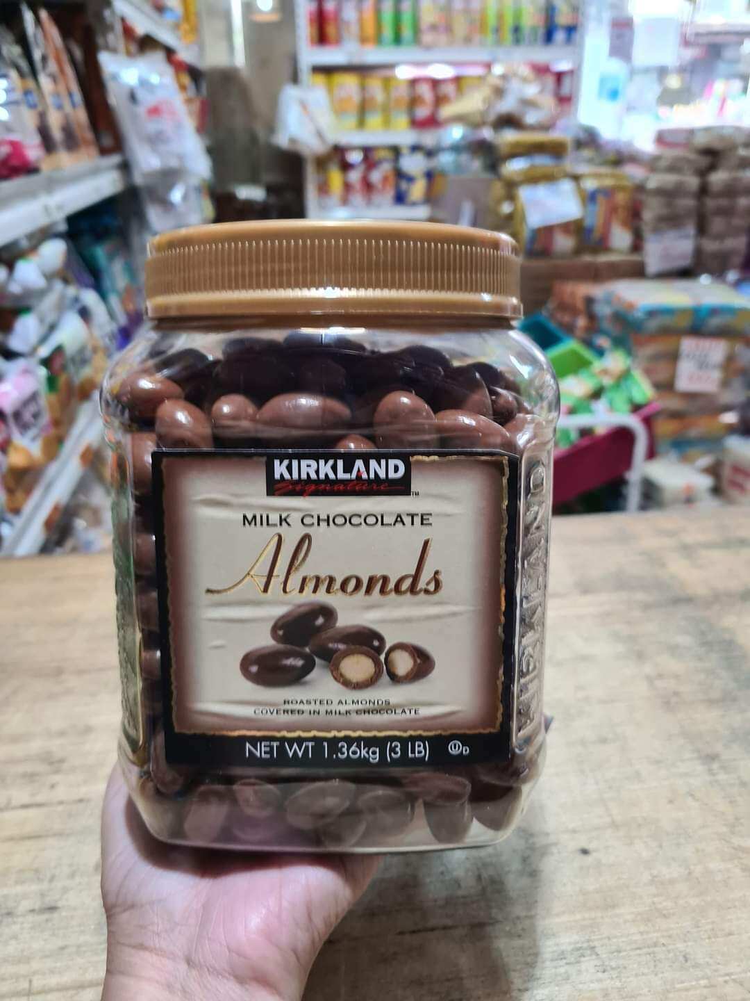 kirkland milk chocolate Almonds 3lb may 2023 exp Lazada PH