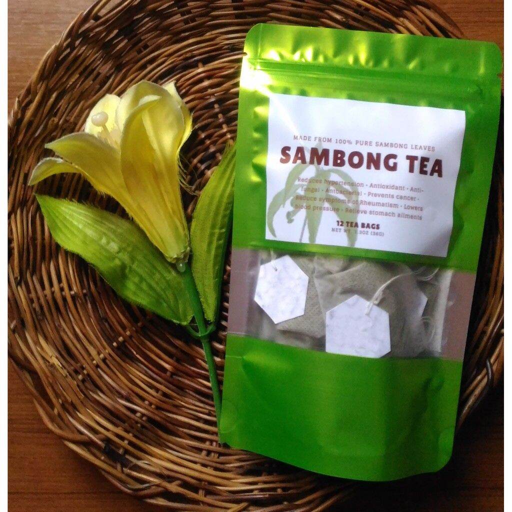 SAMBONG HERBAL TEA 10teabags Dissolves Kidneystone and Gallstone