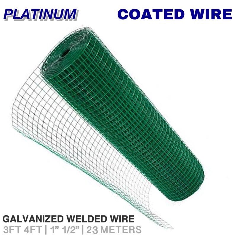 Per Roll Pvc Coated Welded Wire Mesh Screen Chicken Wire Salandra Sold Per Roll 3ft 4ft 0119