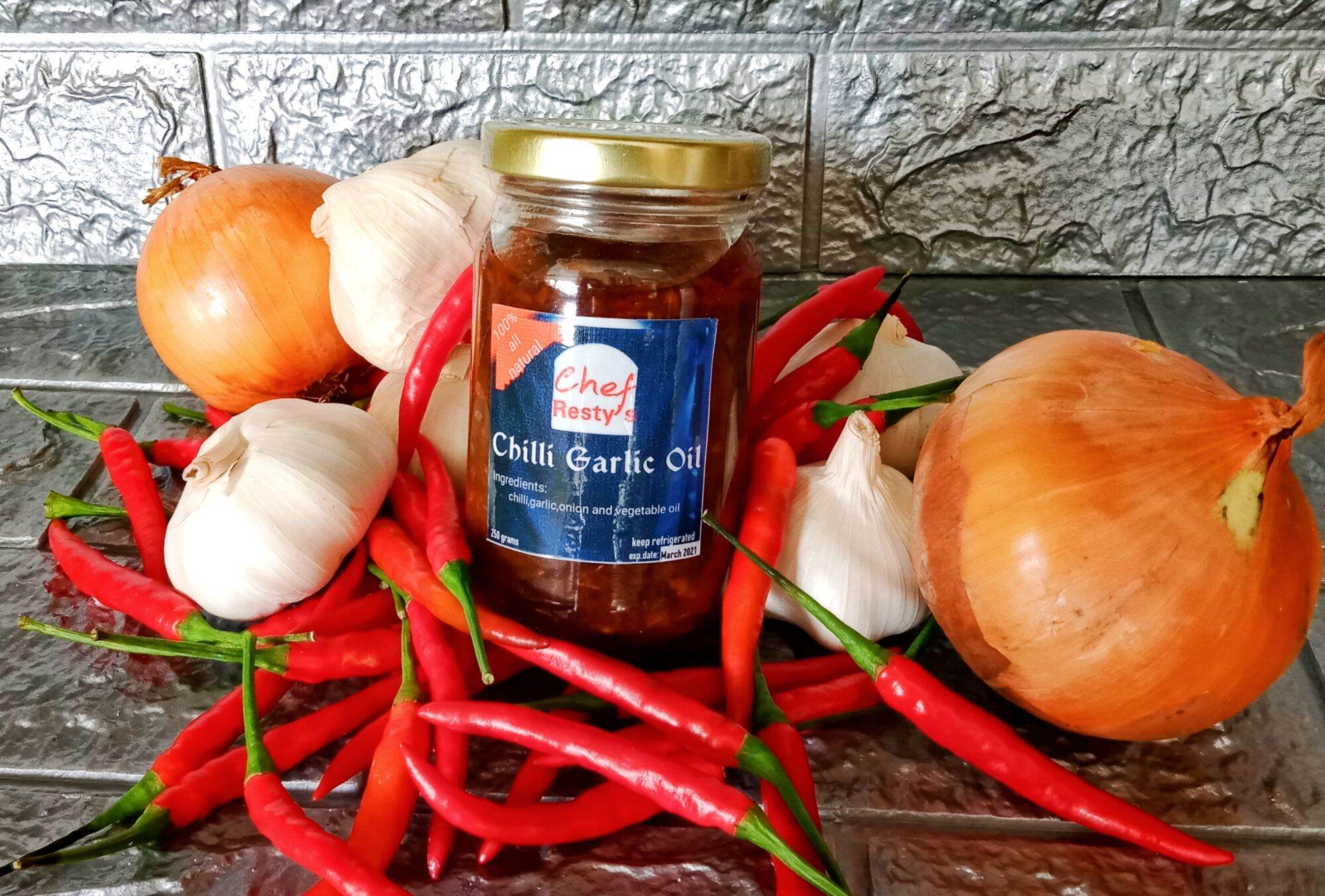 chilli garlic oil by chef resty Lazada PH