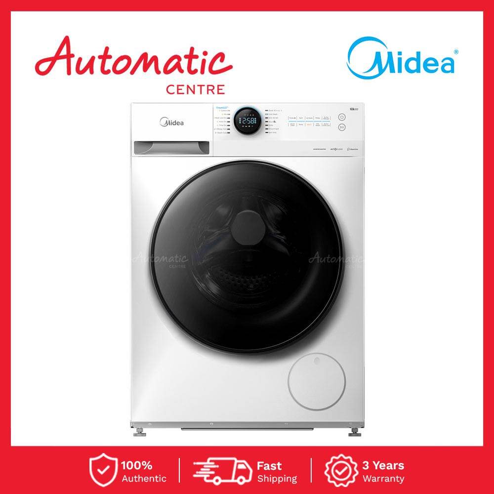 Midea MF200D120B 12kg/8kg Combo Washer & Dryer with Inverter | Lazada PH