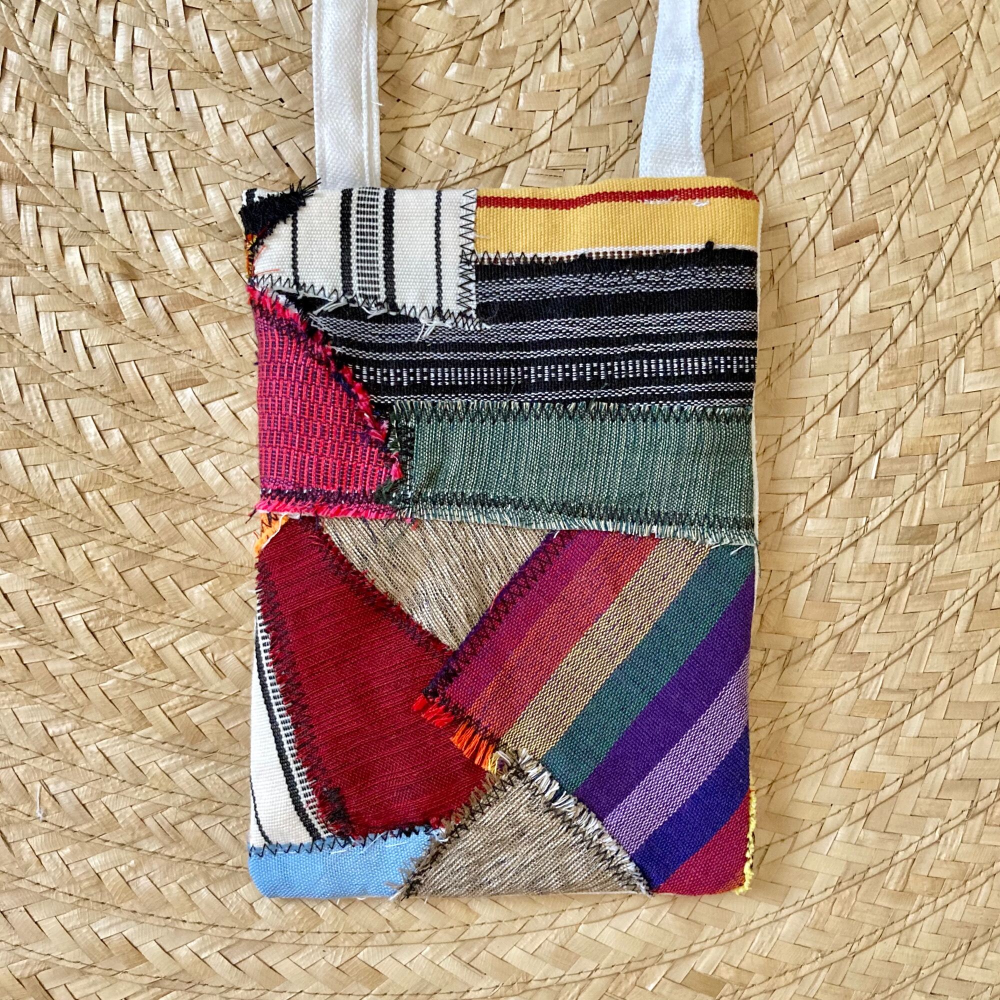 TAGPI Sling | Philippine Weave Scraps and Flour Sacks | Art Cadence ...