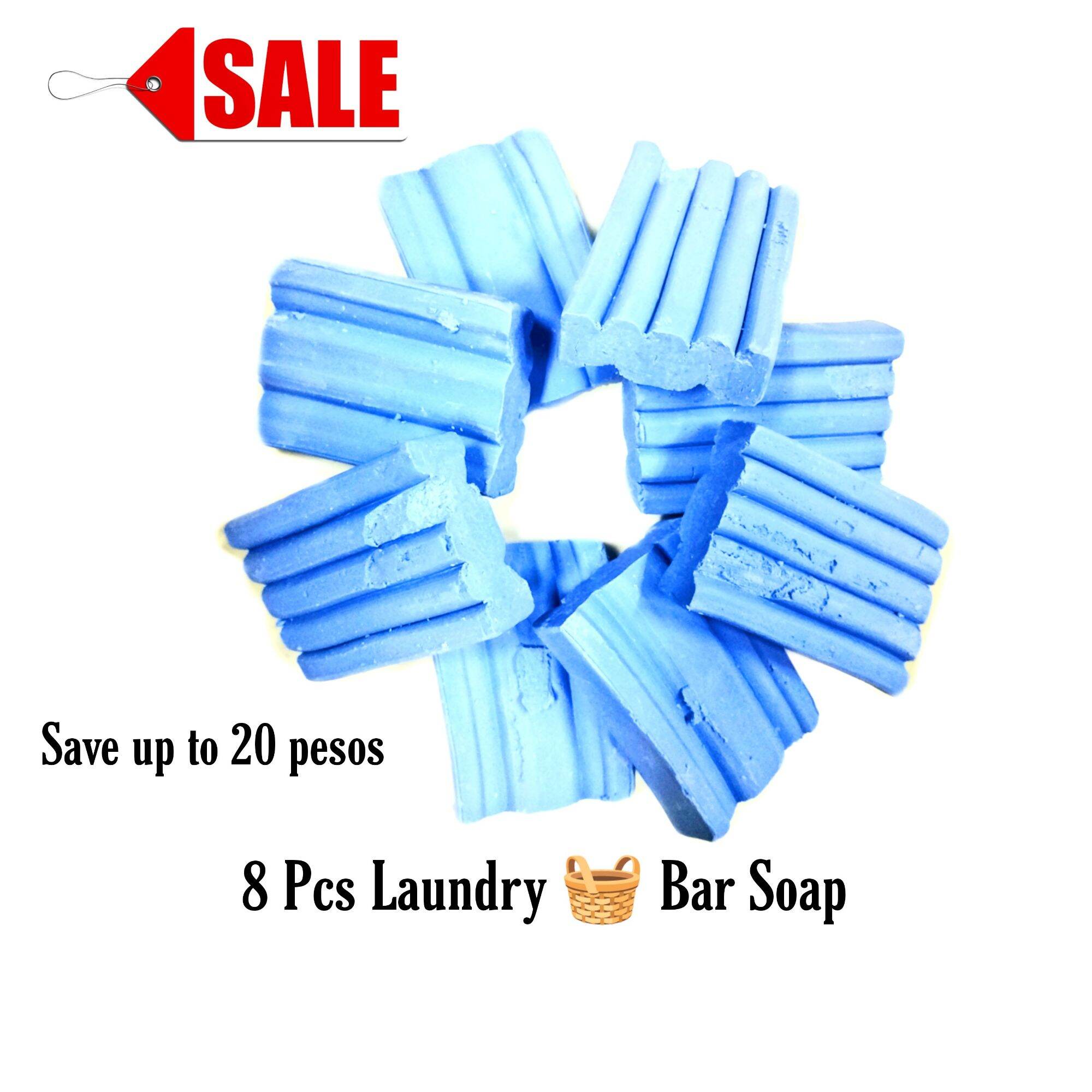 8 Pcs Laundry 🧺 Detergent Bar Soap Lazada PH