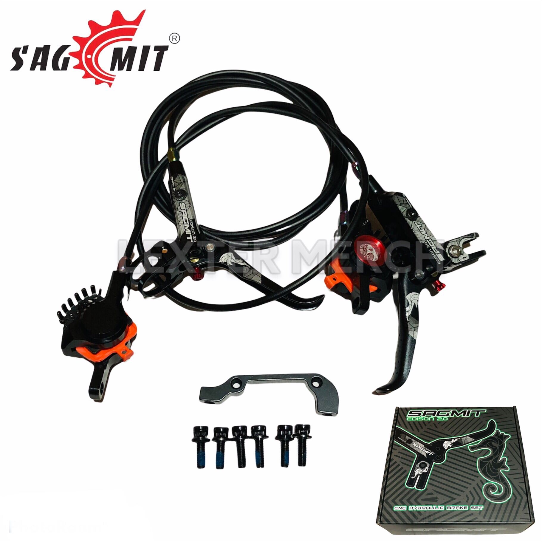 Sagmit Edison 2.0 Hydraulic Brake Set Pair Front and Rear for